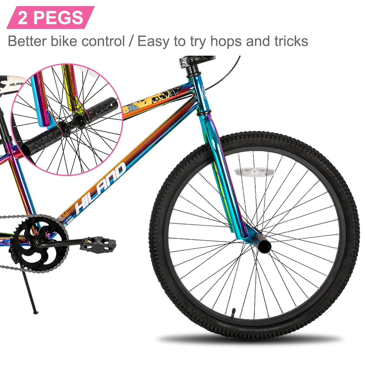 Amazon.co.jp: HH HILAND 26インチ BMXバイク ティーンバイクと